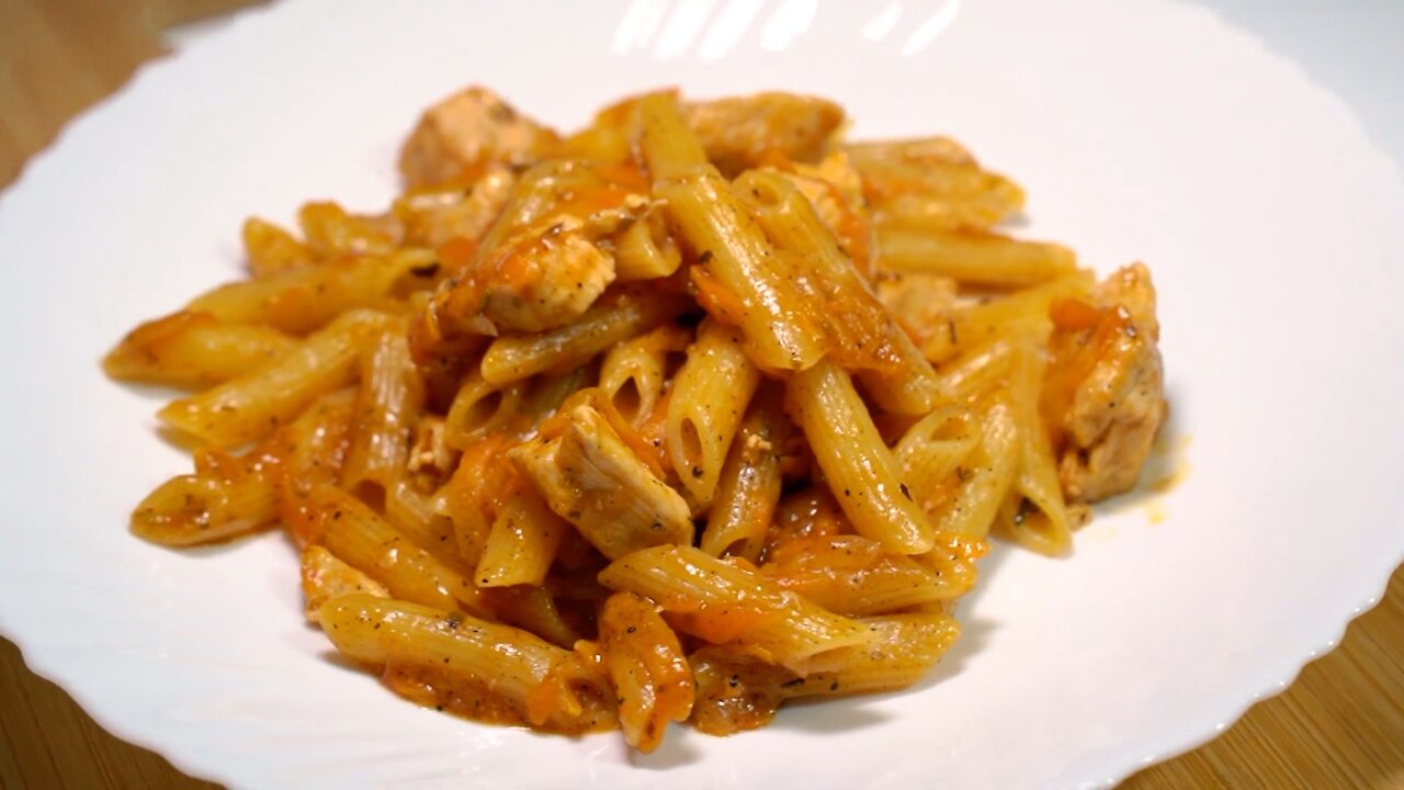 HOW IS IT QUICKLY AND DELICIOUS TO COOK PASTA WITH CHICKEN RECIPE IN 5 MINUTES