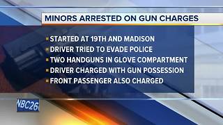 Manitowoc minors arrested on weapons charges