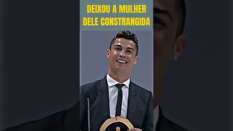 A Mulher Ficou Constrangida #CristianoRonaldo #CR7 #Futebol