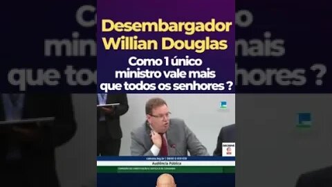 Desembargador Willian Douglas aperta juristas