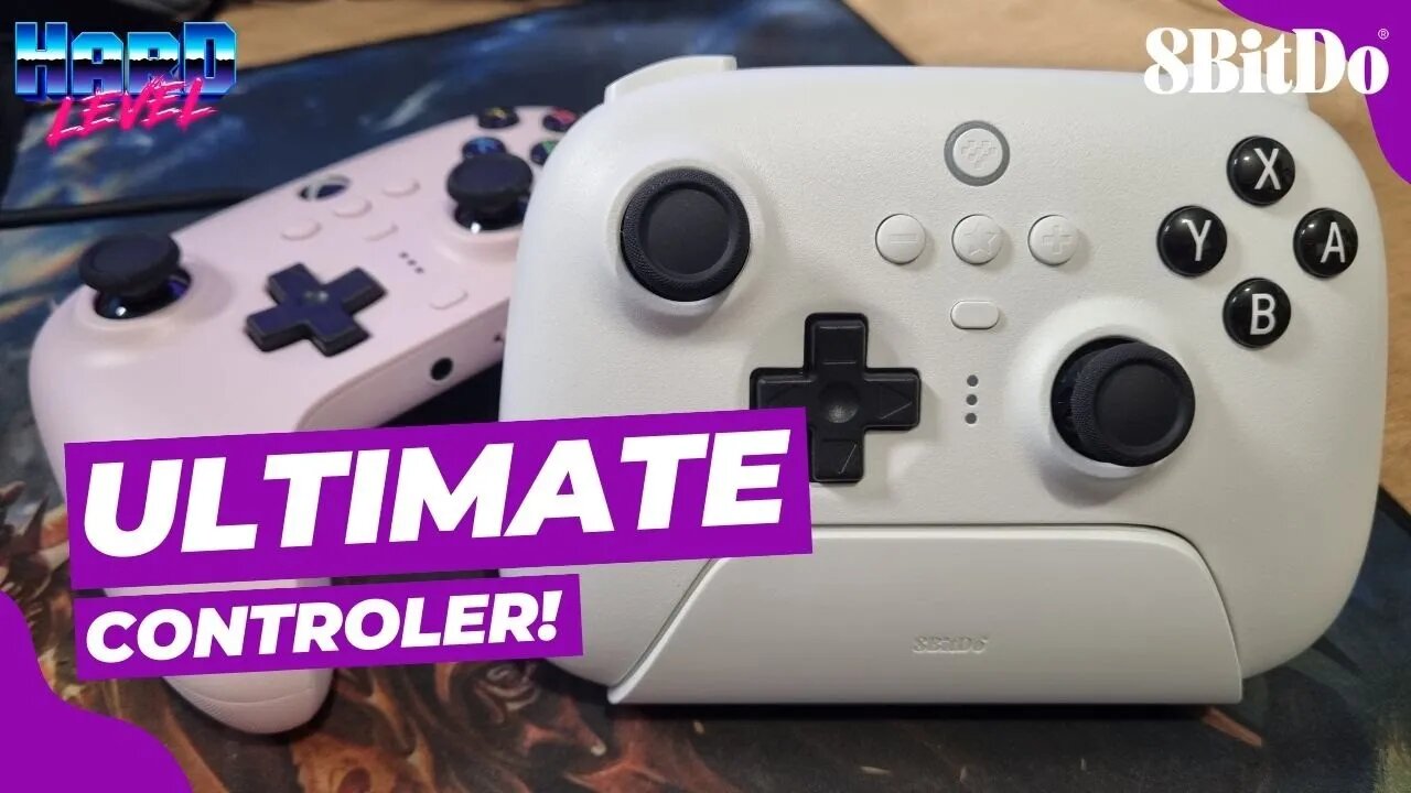 🎮 8Bitdo Ultimate Controller! Conforto e várias funções! O definitivo! Xbox, PC, Switch e Celulares!