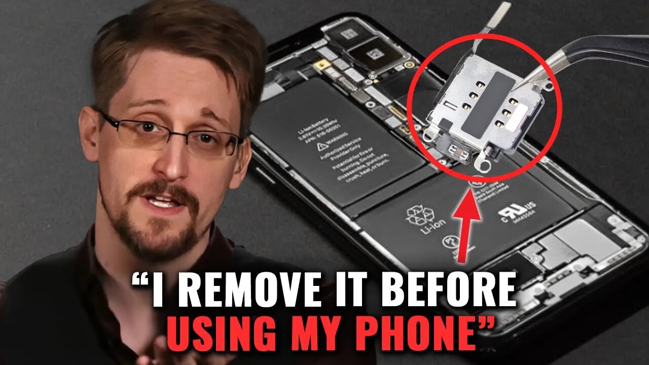 "They Spy On Us Using This Chip" | Edward Snowden