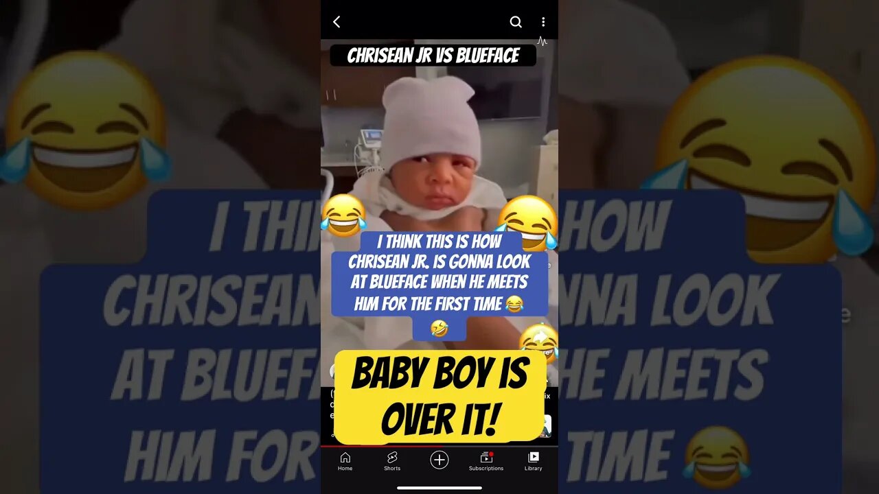 When Blueface meets Chrisean Jr. #DontTalkToMe