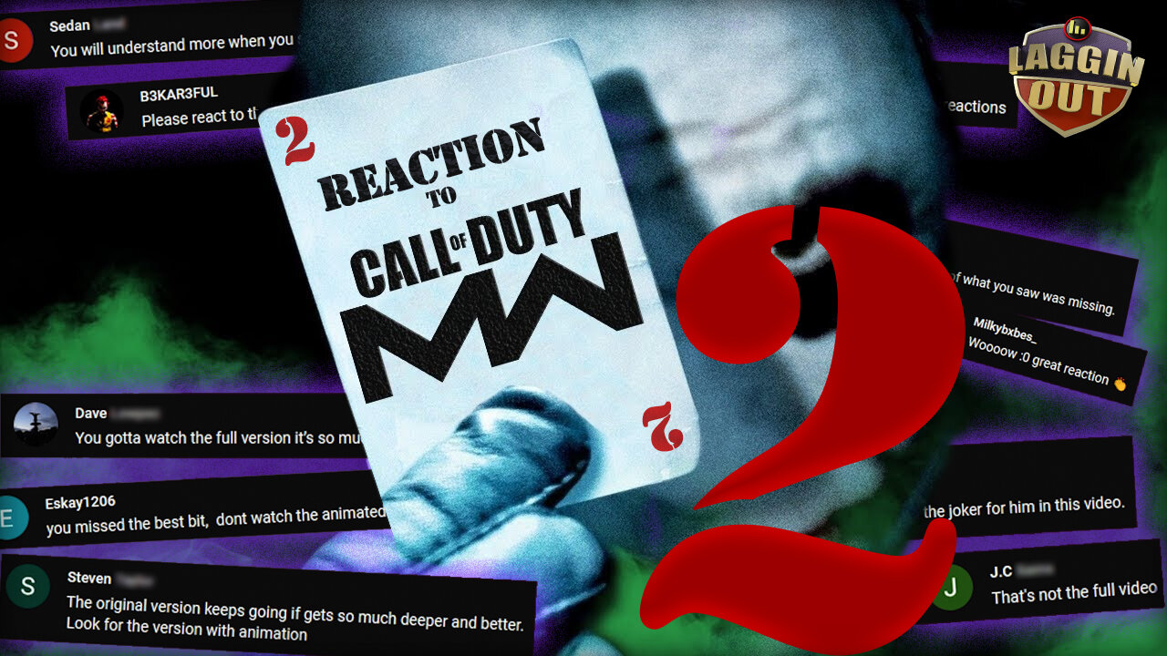 #Reaction Part 2! THE JOKER VOICE TROLLING ON CALL OF DUTY: MODERN WARFARE (S09)