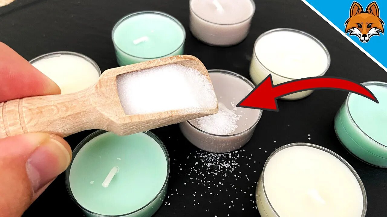 TIP THAT into your candles and WATCH WHAT HAPPENS 💥 (Genius Trick) ⚡️