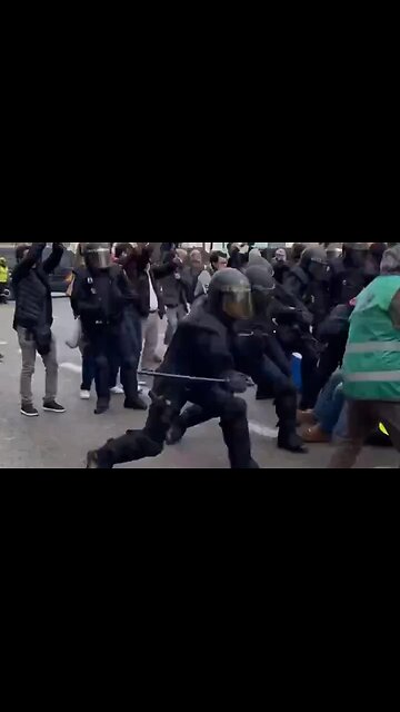 Democracy in Madrid, Spain