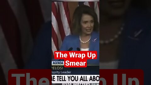 Nancy Pelosi talks about the smear