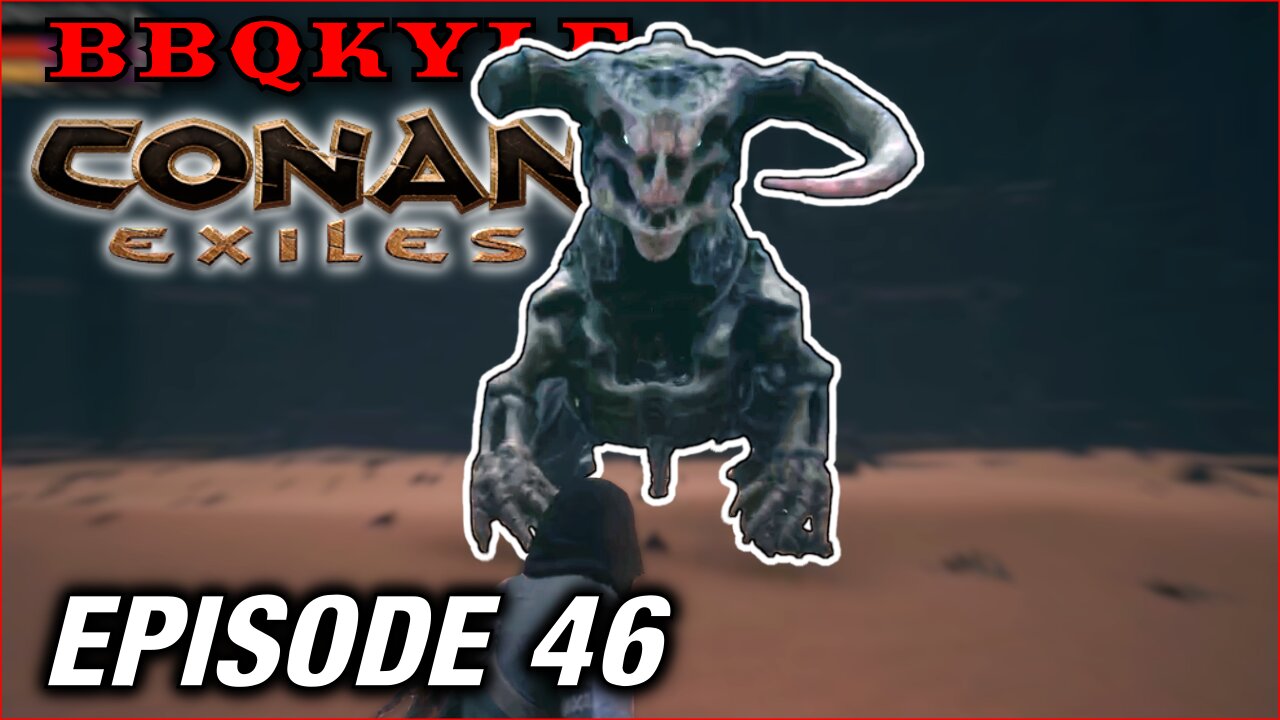 I Found This Huge Dragon in The Sinkhole (Conan Exiles: Ep46)