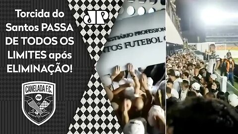 MEU DEUS! SURREAL! OLHA o que a torcida do Santos FEZ após ELIMINAÇÃO pro Táchira na Sul-Americana!