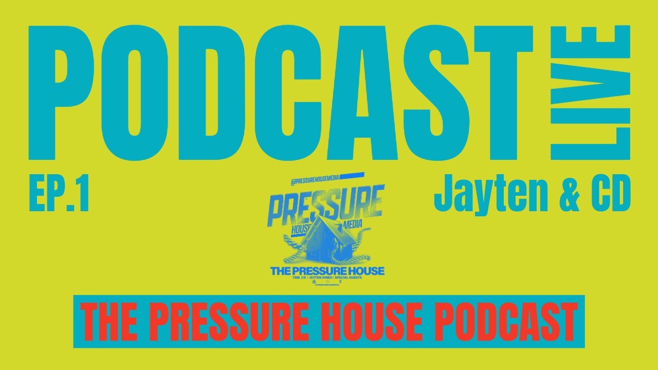 The Pressure House - Episode #1 - New Podcast Studio
