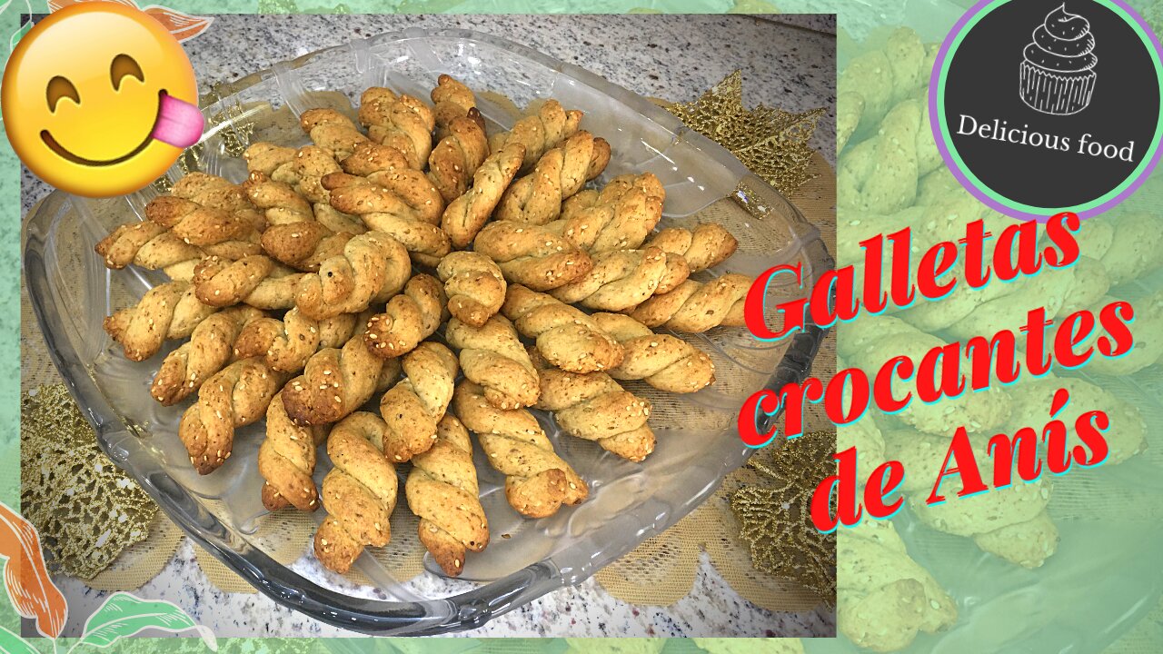 Galletas de Anís y Ajonjolí (FÁCIL Y RÁPIDO) (SUPER DELICIOSO) 😋🍪