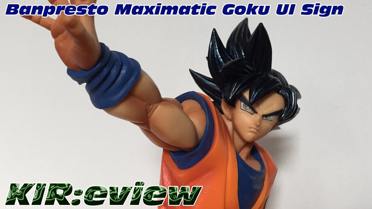 KIR:eview #41 - Banpresto Maximatic Goku Ultra Instinct Sign