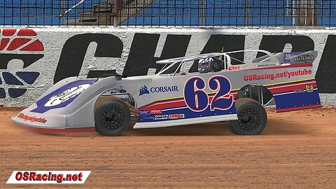 WoO Super Late Model Practice + Ghost Racing - Charlotte Dirt - iRacing Dirt #iracing #dirtracing