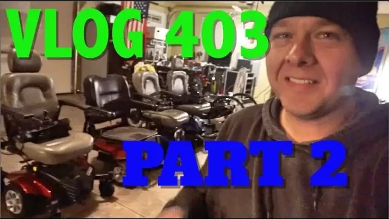 MEGA VLOG 403 PT2: so many wheelchairs!