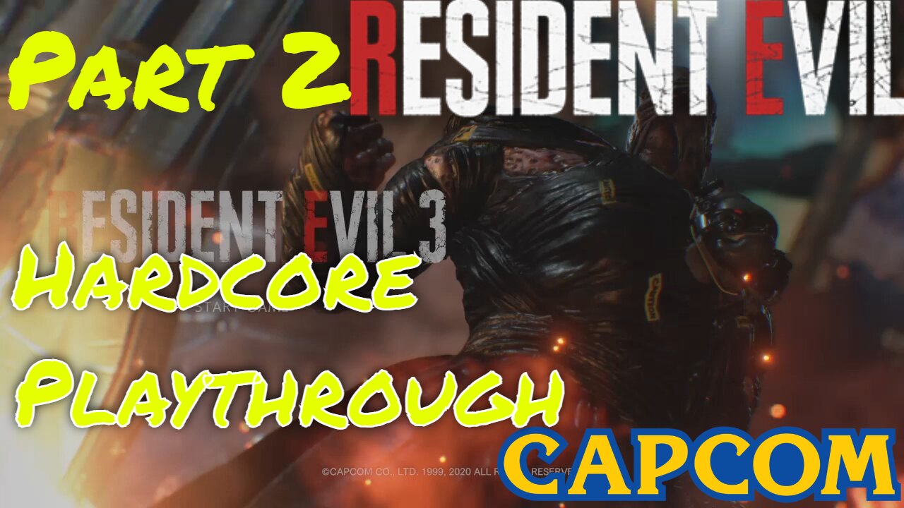 Resident Evil 3 Remake | Hardcore Playthrough | Gameplay No Commentary Part 2