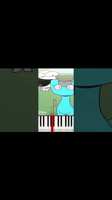 Try not to get caught challenge (@TamiaTomato) rainbow friends chapter 2 - Octave Piano Tutorial