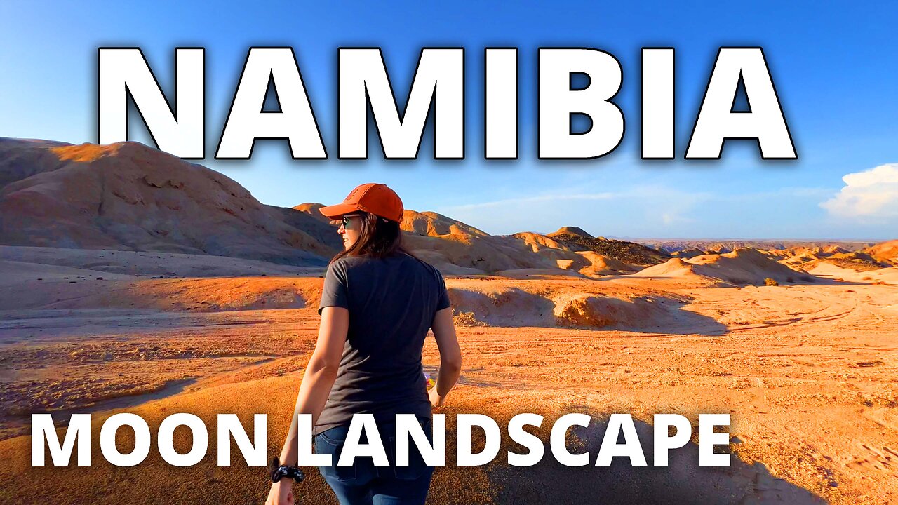 They filmed the Moon Landing here?! 🤔 LANDSCAPE in the NAMIBIA DESERT (SURREAL + DESOLATE!)