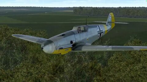 Bf109F-2 Vs Lagg-3 (IL-2)