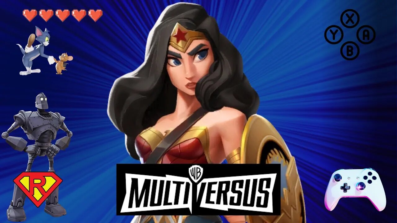 Wonder Woman Rematch MultiVersus - RemyKeene Gaming