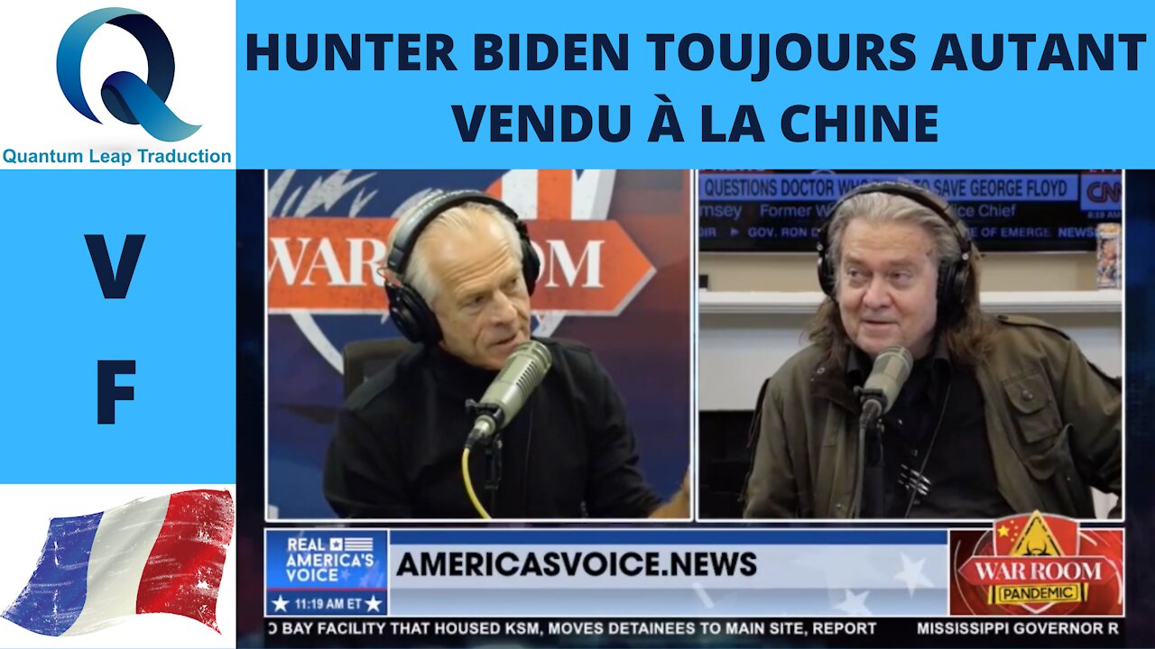 HUNTER BIDEN TOUJOURS AUTANT VENDU À LA CHINE...