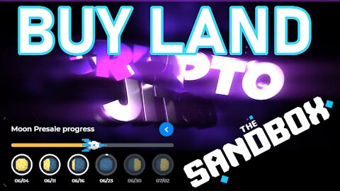 The Sandbox - HOW TO buy land at Moon Pre-Sale!