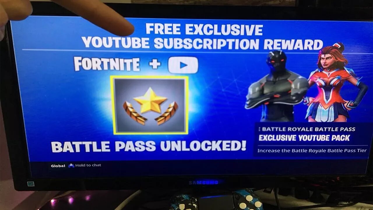 How Subscribing on YT can earn you a BATTLE PASS for FREE in Fortnite: Battle Royale (SEASON 4)