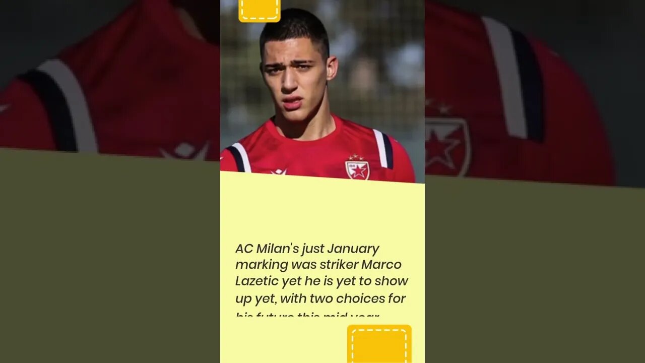Lazetic still without a senior appearance two choices for his future #shorts