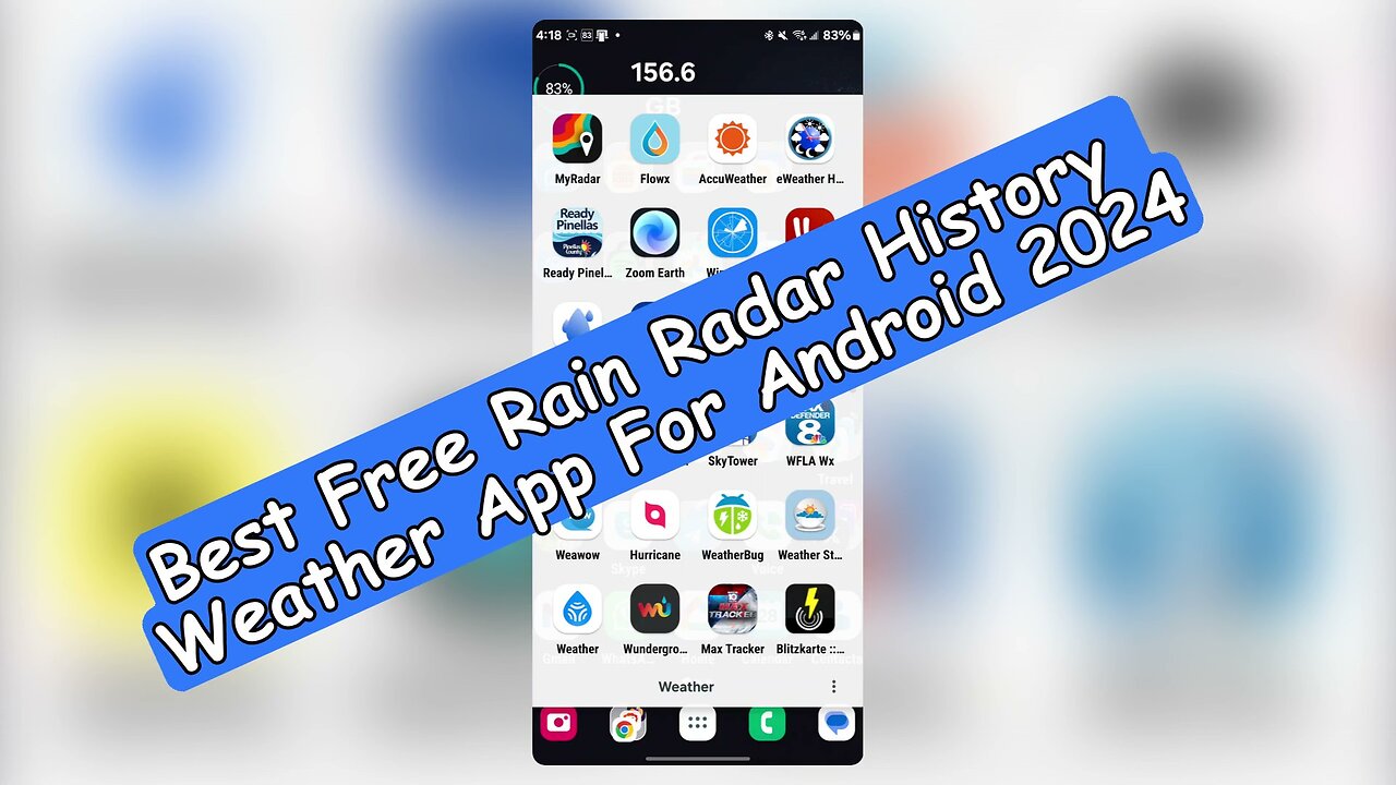 Best Free Rain Radar History App for Android 2024