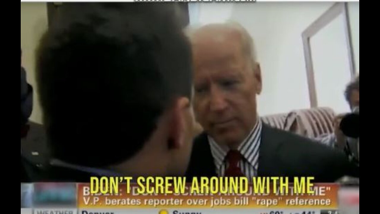 BIDEN being RUDE to people over the years