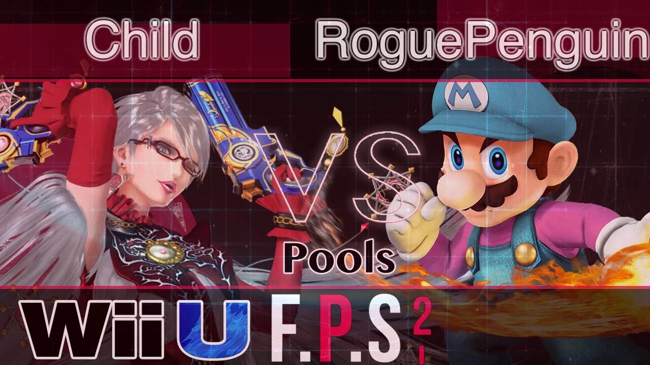 Child (Bayonetta) vs. MVG|RoguePenguin (Mario) - Wii U Pools - FPS2