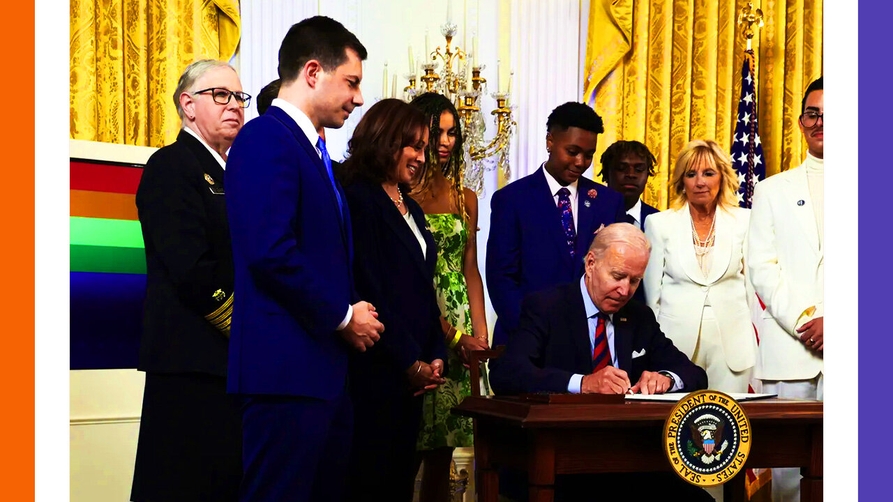 Biden Signs EO To Push LGB Initiatives