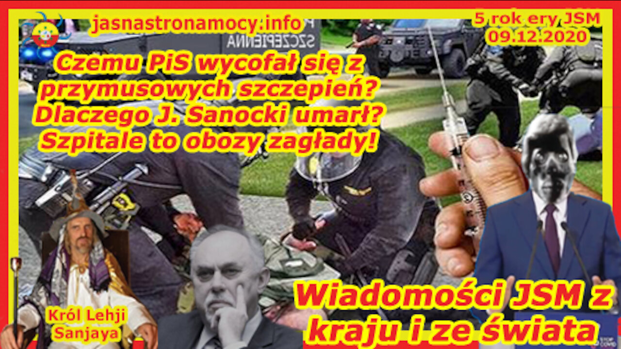 Wiadomości JSM z kraju i ze świata - Czemu PiS wycofał się z przymusowych szczepień