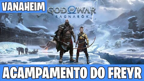 GOD OF WAR RAGNAROK - COLECIONAVEIS [ACAMPAMENTO DO FREYR]