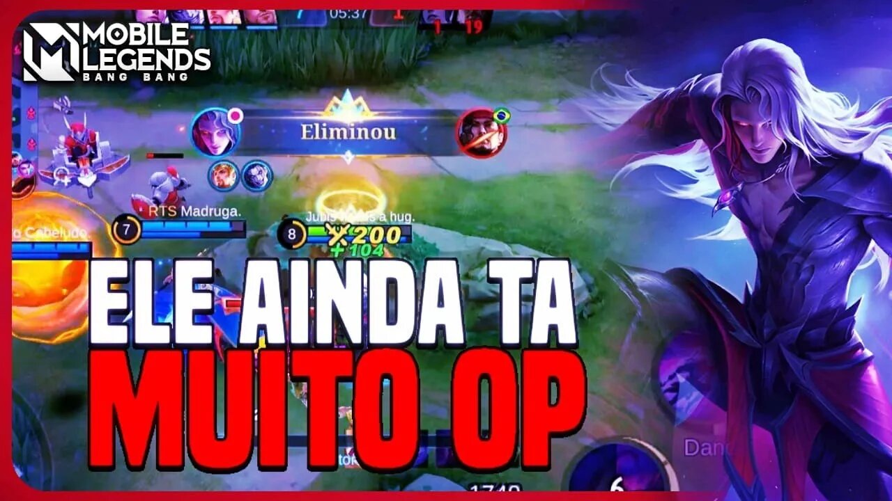 ELE CONTINUA EXTREMAMENTE ROUBADO!! NERFA MOONTON | ARLOTT | MLBB