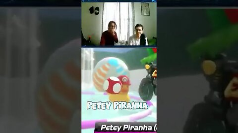Petey #nintendo #mariokart #boostercoursepass #reaction #viral #streamer #shorts #nintendodirect