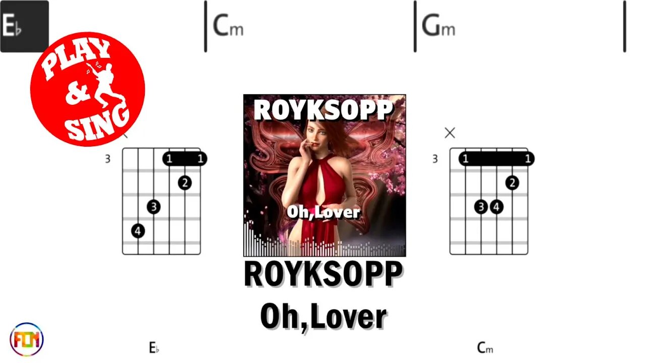 ROYKSOPP Oh,Lover ft Susanne Sundfør FCN GUITAR CHORDS & LYRICS