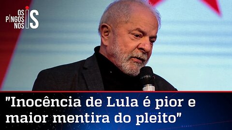 Em rede nacional, campanha de Bolsonaro rebate Lula sobre inocência