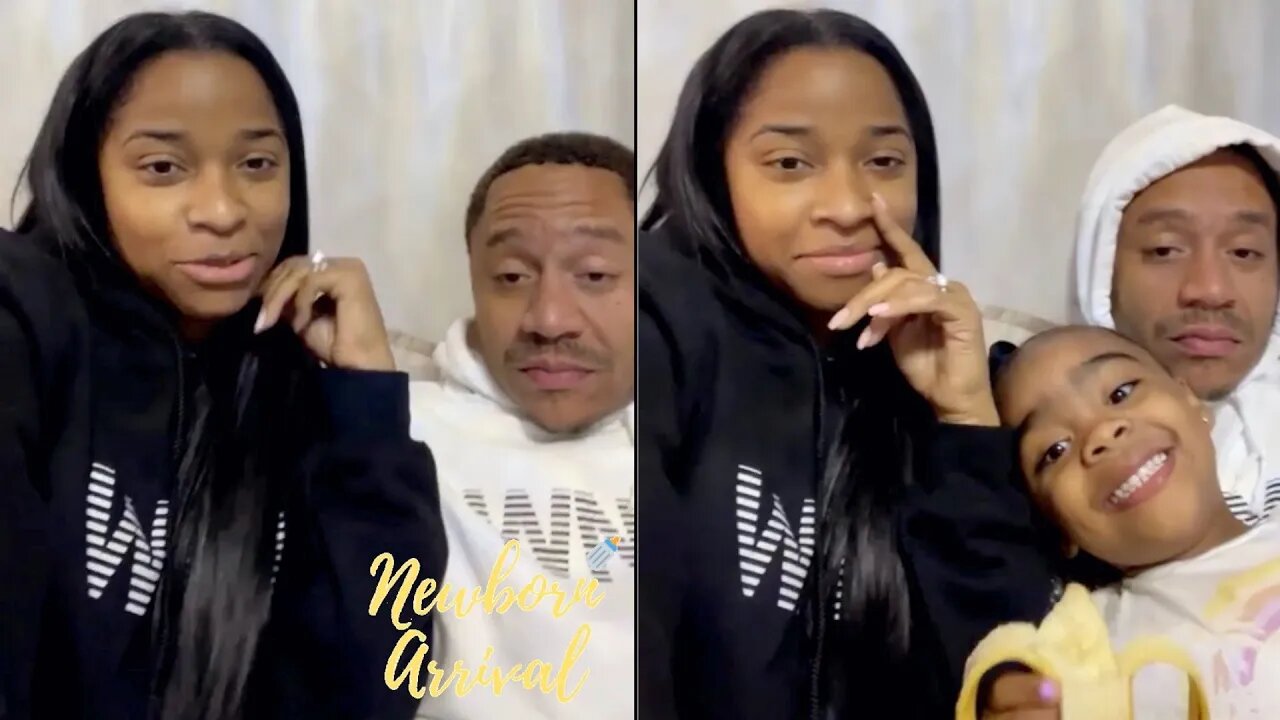Robert & Toya's Daughter Reign Refuse To Leave The Newlyweds Alone! 😅