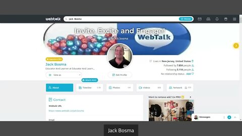 Join Jack Bosma On Webtalk