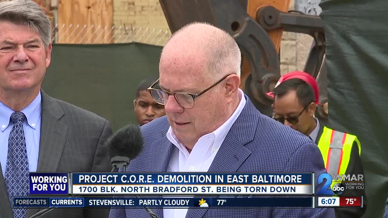 Governor Hogan announces major milestone met through Project C.O.R.E.