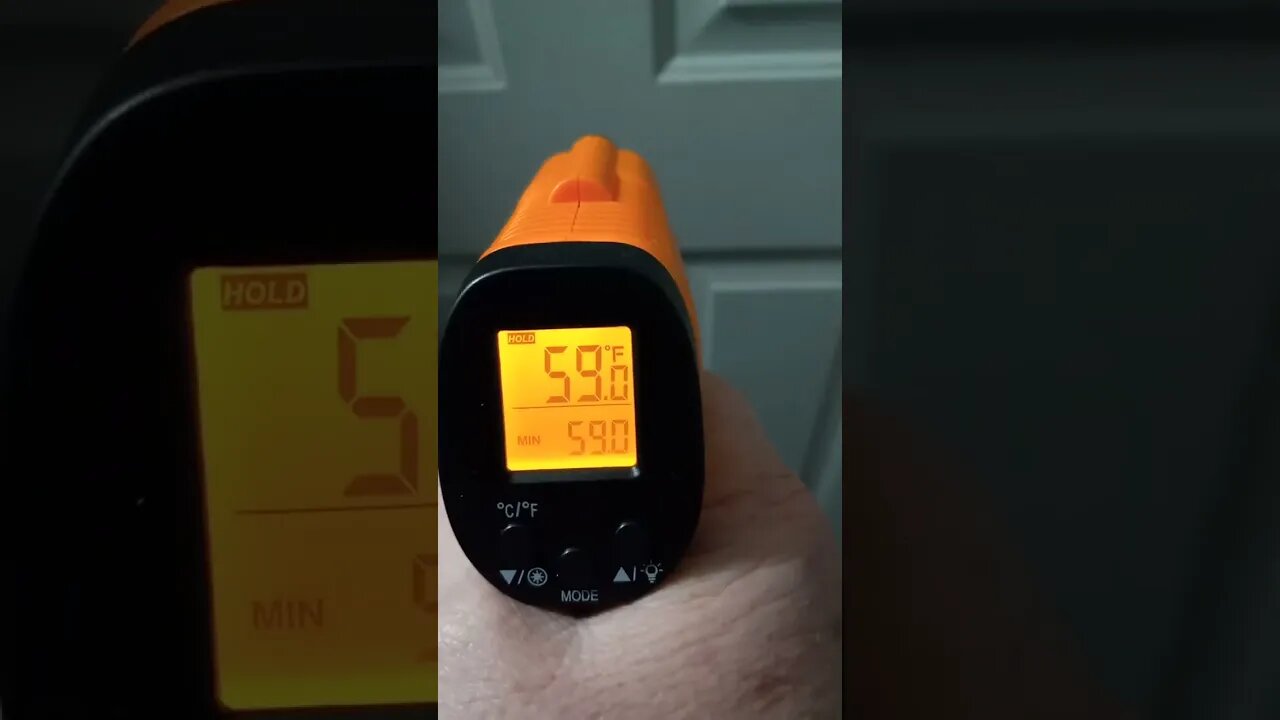 No. 868 – Infrared Thermometer Says Minus 26 Degrees #shorts