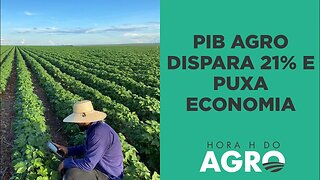 PIB Agro dispara 21% e puxa economia do Brasil; setor vai seguir como locomotiva do país? | HORA H