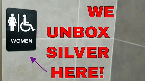 Silver Unboxing In The Ladies Bathroom