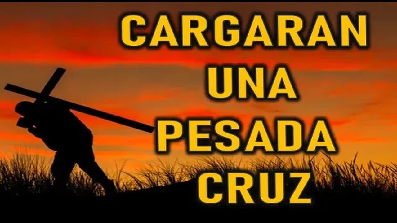 CARGARAN UNA PESADA CRUZ - MARÍA SANTISIA A PEDRO REGIS