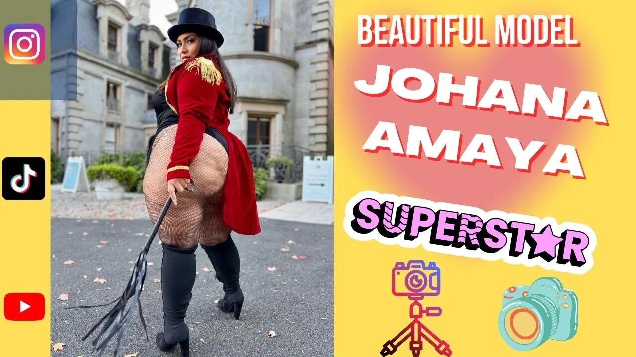 Plus Size Model Johana Amaya * johana amaya wiki curvy model * johana amaya curvy models