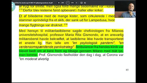 3. Corona konference. Corona Løgnen. 3. del. Studier og Foranstaltninger