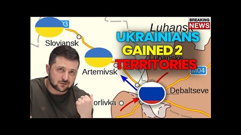 GREAT VICTORY! Ukrainians expelled Russians from the Sloviansk and Bakhmut fronts!