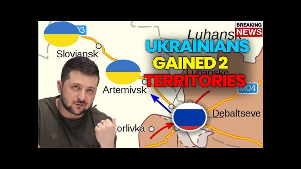GREAT VICTORY! Ukrainians expelled Russians from the Sloviansk and Bakhmut fronts!