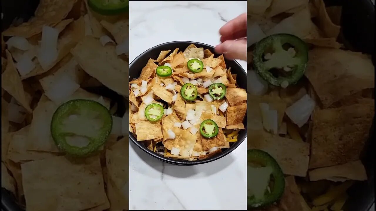 Trash Can Nachos | keto recipes | low carb | low carb foods #Shorts