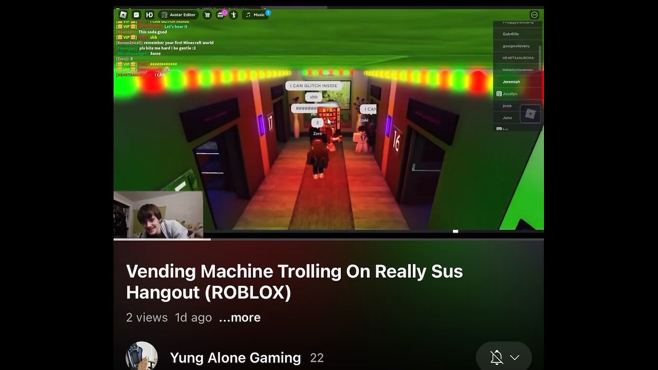 Hilarious Vending Machine Troll (Roblox)